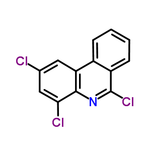 2,4,6-Trichlorophenanthridine Structure,38052-82-3Structure