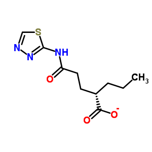 2-[2-([1,3,4]Thiadiazol-2-ylcarbamoyl)-ethyl]-pentanoic acid Structure,380585-19-3Structure