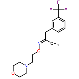 1-[M-(trifluoromethyl)phenyl ]-2-propanone o-(2-morpholinoethyl)oxime Structure,38060-03-6Structure