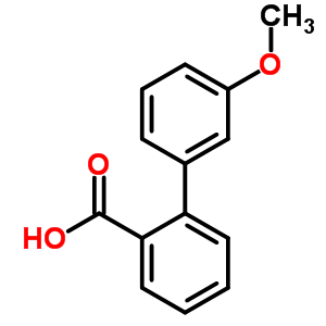 2-Biphenyl-(3-methoxy)carboxylic acid Structure,38087-96-6Structure