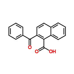 2-Benzoylnaphthalene-1-carboxylic acid Structure,38119-11-8Structure