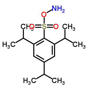 O-(2,4,6-三丙烷-2-基苯基)磺?；u胺結(jié)構(gòu)式_38202-21-0結(jié)構(gòu)式