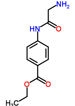 N-glycyl-4-aminobenzoic acid ethyl ester Structure,38219-44-2Structure