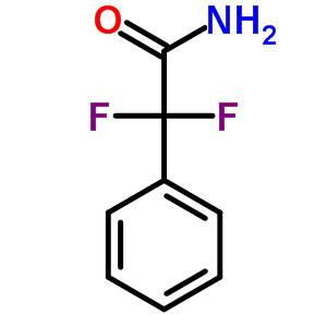 2,2-Difluoro-2-phenylacetamide Structure,383-19-7Structure