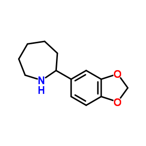 2-(1,3-Benzodioxol-5-yl)-azepane Structure,383130-37-8Structure