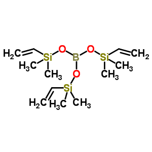 Tris[ethenyl(dimethyl)silyl] borate Structure,383189-04-6Structure