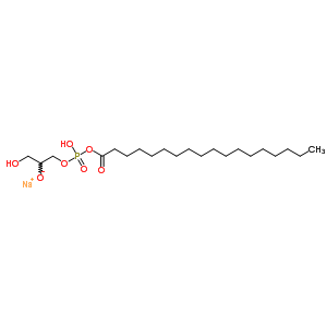 1-羥基-3-(羥基-十八烷?；趸柞?氧基丙-2-醇鈉結(jié)構(gòu)式_38333-78-7結(jié)構(gòu)式