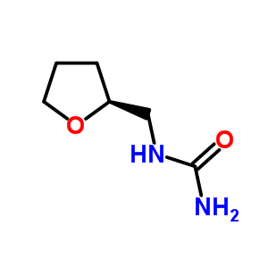 (四氫-2-呋喃甲基)-脲結(jié)構(gòu)式_38336-10-6結(jié)構(gòu)式