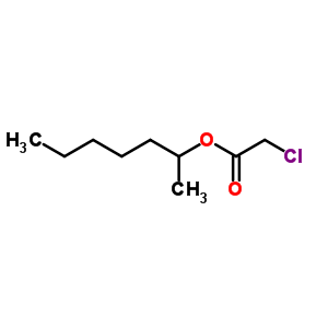 Heptan-2-yl2-chloroacetate Structure,383412-05-3Structure