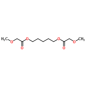 5-(2-Methoxyacetyl)oxypentyl 2-methoxyacetate Structure,38342-45-9Structure