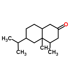 6-Isopropyl-4,4a-dimethyloctahydro-2(1h)-naphthalenone Structure,38427-80-4Structure