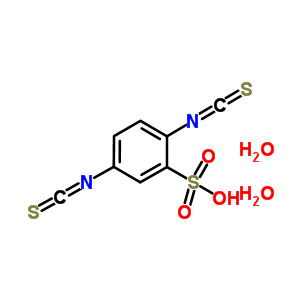 2,5-Diisothiocyanato-benzenesulphonic acid 2 h2o Structure,384819-92-5Structure