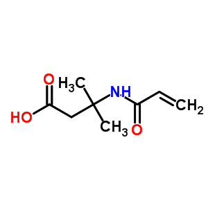 3-Acrylamido-3-methylbutyric acid Structure,38486-53-2Structure