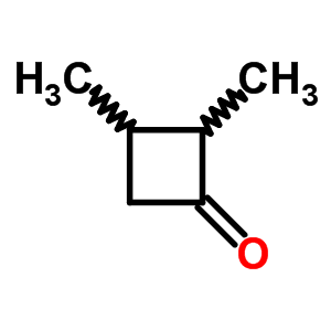 2A,3a-dimethylcyclobutanone Structure,38559-13-6Structure