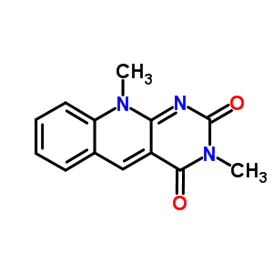 3,10-Dimethylpyrimido[6,5-b]quinoline-2,4-dione Structure,38559-35-2Structure