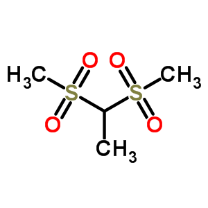 1,1-雙(甲基磺酰基)-乙烷結(jié)構(gòu)式_38564-69-1結(jié)構(gòu)式