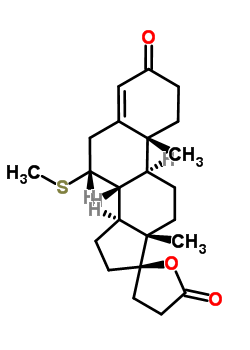 7Alpha-thiomethylspironolactone Structure,38753-77-4Structure