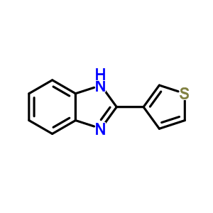 1H-benzimidazole,2-(3-thienyl)-(9ci) Structure,3878-21-5Structure