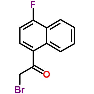 2-溴-1-(4-氟-1-萘)-乙酮結(jié)構(gòu)式_388-31-8結(jié)構(gòu)式