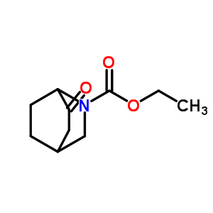 Ethyl 6-oxo-2-azabicyclo[2.2.2]octane-2-carboxylate Structure,3885-76-5Structure