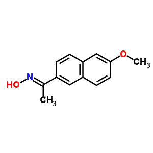 1-(6-Methoxy-2-naphthyl)ethan-1-one oxime Structure,3893-38-7Structure