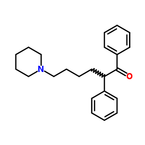 2-Phenyl-6-piperidinohexynophenone Structure,38940-46-4Structure