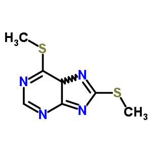 6,8-Bis(methylsulfanyl)-5h-purine Structure,39008-23-6Structure