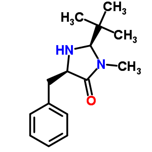 (2R,5r)-(+)-2-tert-butyl-3-methyl-5-benzyl-4-imidazolidinone Structure,390766-89-9Structure