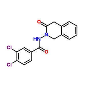 3,4-Dichloro-n-(3-oxo-1,4-dihydroisoquinolin-2-yl)benzamide Structure,39113-18-3Structure