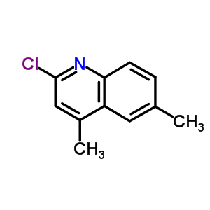 2-Chloro-4,6-dimethylquinoline Structure,3913-18-6Structure