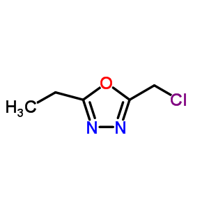 2-(Chloromethyl)-5-ethyl-1,3,4-oxadiazole Structure,3914-45-2Structure