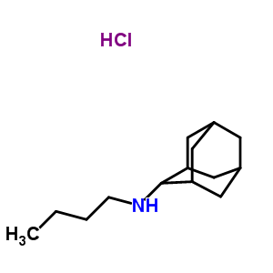 N-butyl-2-adamantanamine hydrochloride Structure,39234-34-9Structure