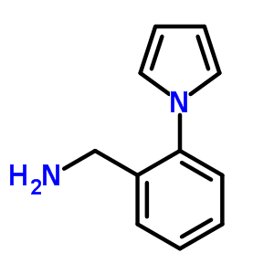 2-(1-Pyrrolyl)benzylamine Structure,39243-88-4Structure