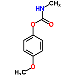 (4-Methoxyphenyl) n-methylcarbamate Structure,3938-29-2Structure