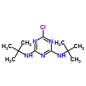 Bis(tert-butylamino)chloro-s-triazine Structure,39605-42-0Structure