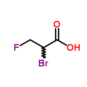 2-Bromo-3-fluoro-propanoic acid Structure,39621-37-9Structure