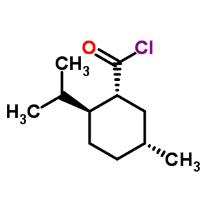 Cyclohexanecarbonyl chloride, 5-methyl-2-(1-methylethyl)-(9ci) Structure,39668-87-6Structure