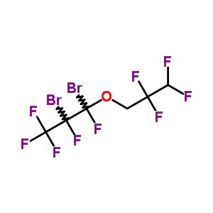 1,2-Dibromopentafluoropropyl 2,2,3,3-tetrafluoropropyl ether Structure,396716-51-1Structure