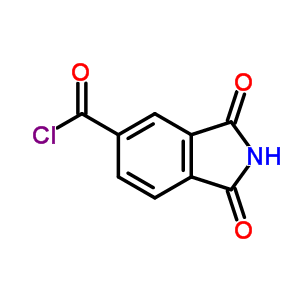 1H-isoindole-5-carbonyl chloride, 2,3-dihydro-1,3-dioxo-(9ci) Structure,3969-15-1Structure