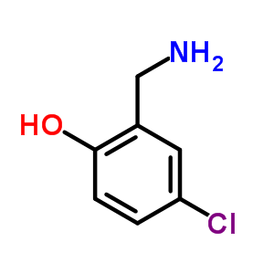 2-(Aminomethyl)-4-chlorophenol Structure,3970-05-6Structure