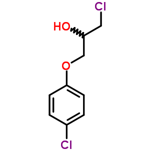 2-Propanol,1-chloro-3-(4-chlorophenoxy)- Structure,39735-79-0Structure