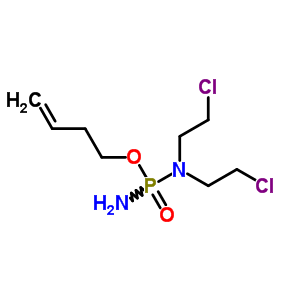 O-(3-butenyl)-n,n-bis(2-chloroethyl)phosphorodiamidate Structure,39800-29-8Structure