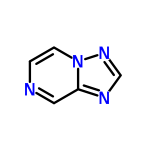 (1,2,4)Triazolo(1,5-a)pyrazine Structure,399-66-6Structure