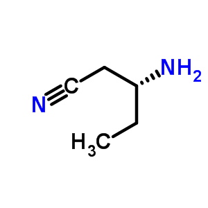 (R)-3-氨基戊腈結(jié)構(gòu)式_400090-60-0結(jié)構(gòu)式