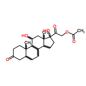 5Alpha-dihydrocortisol 21-acetate Structure,4004-68-6Structure