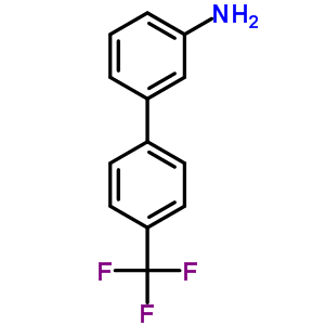 4-Trifluoromethylbiphenyl-3-ylamine Structure,400747-98-0Structure