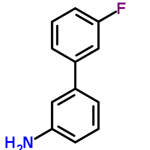 3-氟聯(lián)苯-3-胺結(jié)構(gòu)式_400751-05-5結(jié)構(gòu)式