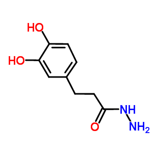 3-(3,4-Dihydroxyphenyl)propanohydrazide Structure,401642-48-6Structure