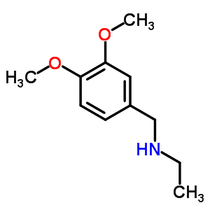 N-(3,4-dimethoxybenzyl)-n-ethylamine hydrochloride Structure,40171-95-7Structure