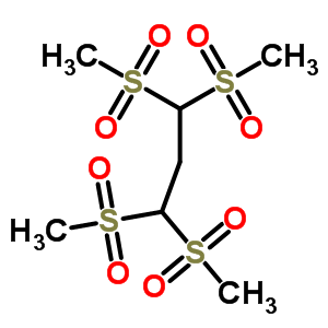 Propane,1,1,3,3-tetrakis(methylsulfonyl)- Structure,40182-90-9Structure